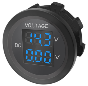 DUAL Voltage Display Blue LED
