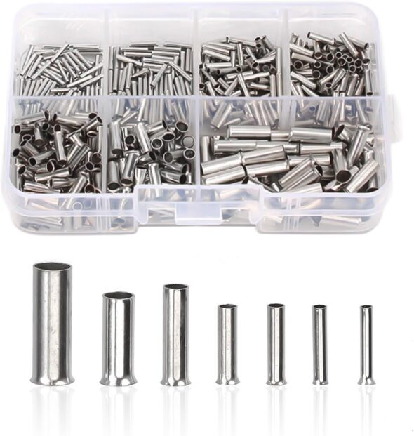 Cable Entry 0.25mm² Pin Length 6mm, Silver